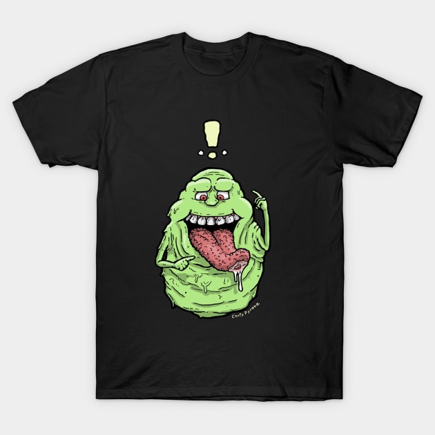 Slimer! T-Shirt by ChrisPyrate